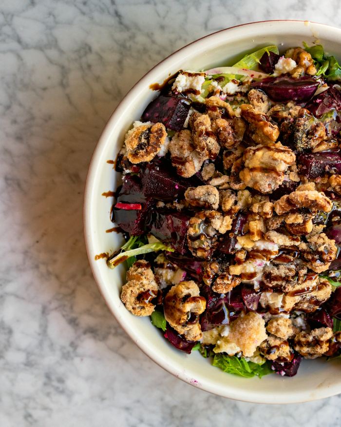 Roasted beet salad